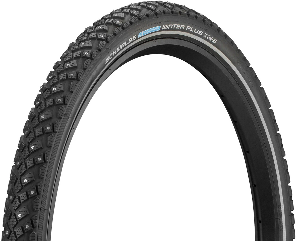Schwalbe Set De 2 Pneus Rigides Cloutés Marathon Winter Plus 26" – Image 2