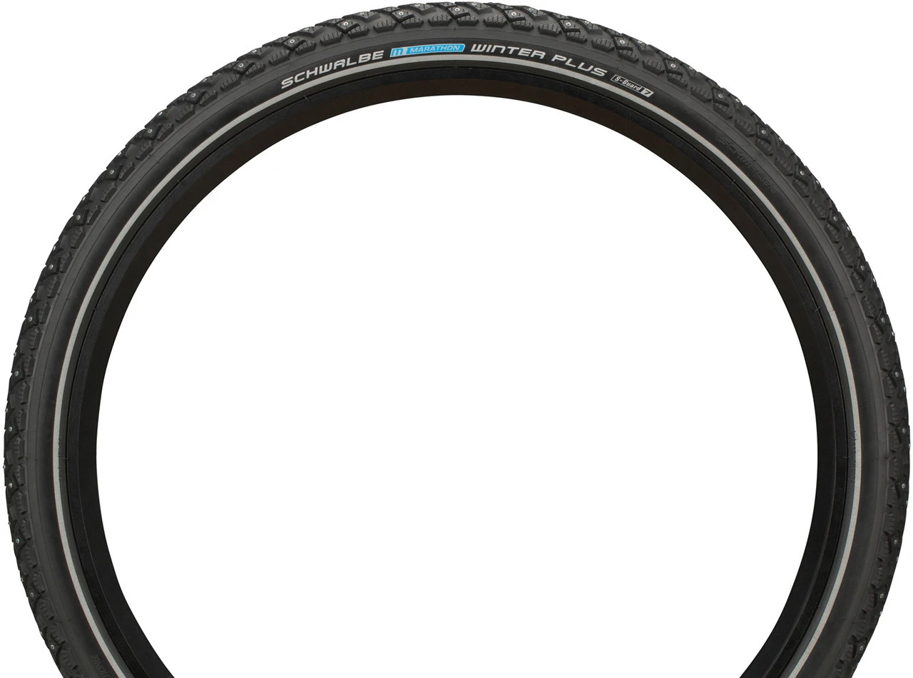Schwalbe Set De 2 Pneus Rigides Cloutés Marathon Winter Plus 26" – Image 3