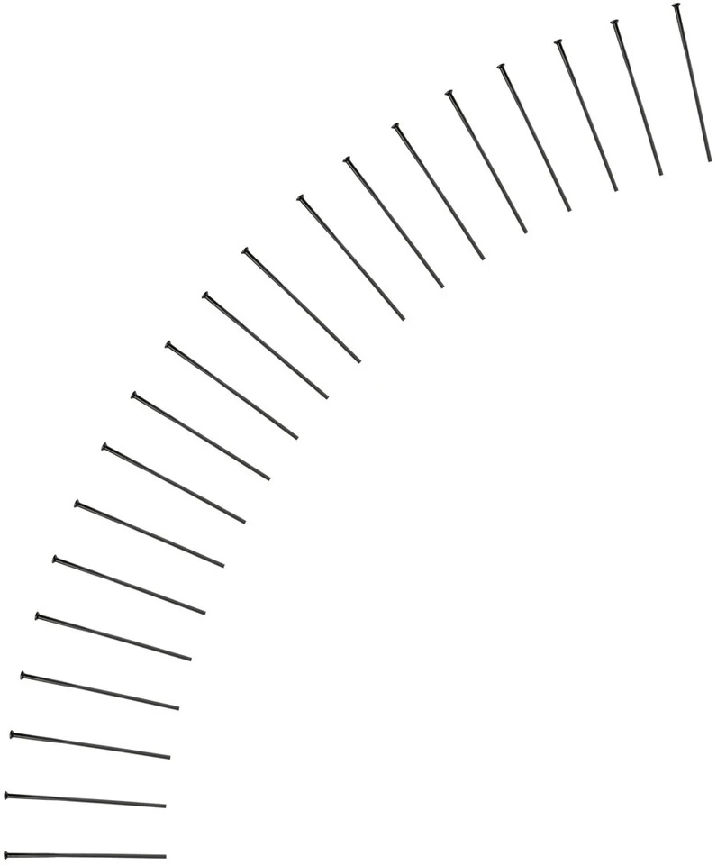 Dt-swiss Rayons Aerolite® Straightpull 2.0 / 2.3 / 0.9 - 20 Pièces