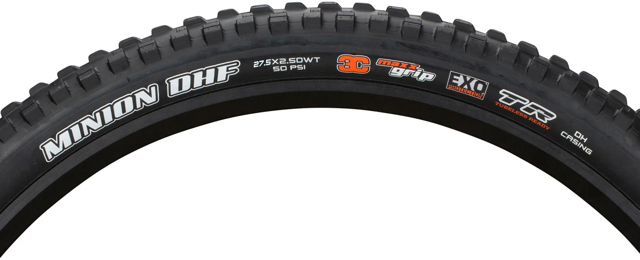 MAXXIS Pneu Souple Minion DHF 3C MaxxGrip EXO WT TR 27,5" – Image 3