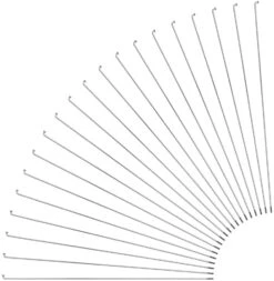 Sapim Rayons Leader J-Bend + Écrous - 20 Pièces