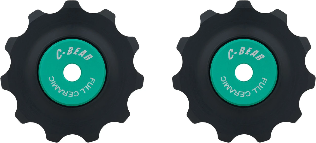 Galets De Dérailleur Delrin Shimano/SRAM 10/11 Vitesses Full Ceramic