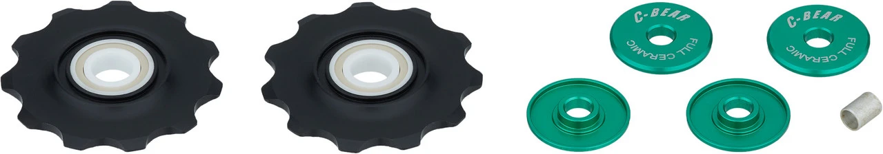 Galets De Dérailleur Delrin Shimano/SRAM 10/11 Vitesses Full Ceramic – Image 2