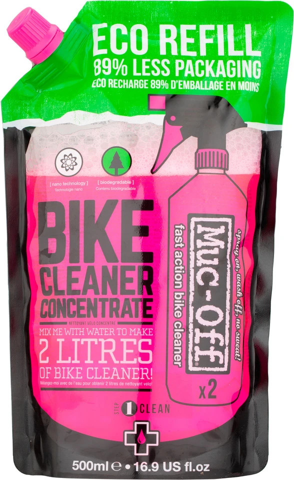 Muc-Off Recharge De Concentré Nano Gel Pour Produit Nettoyant Bike Cleaner