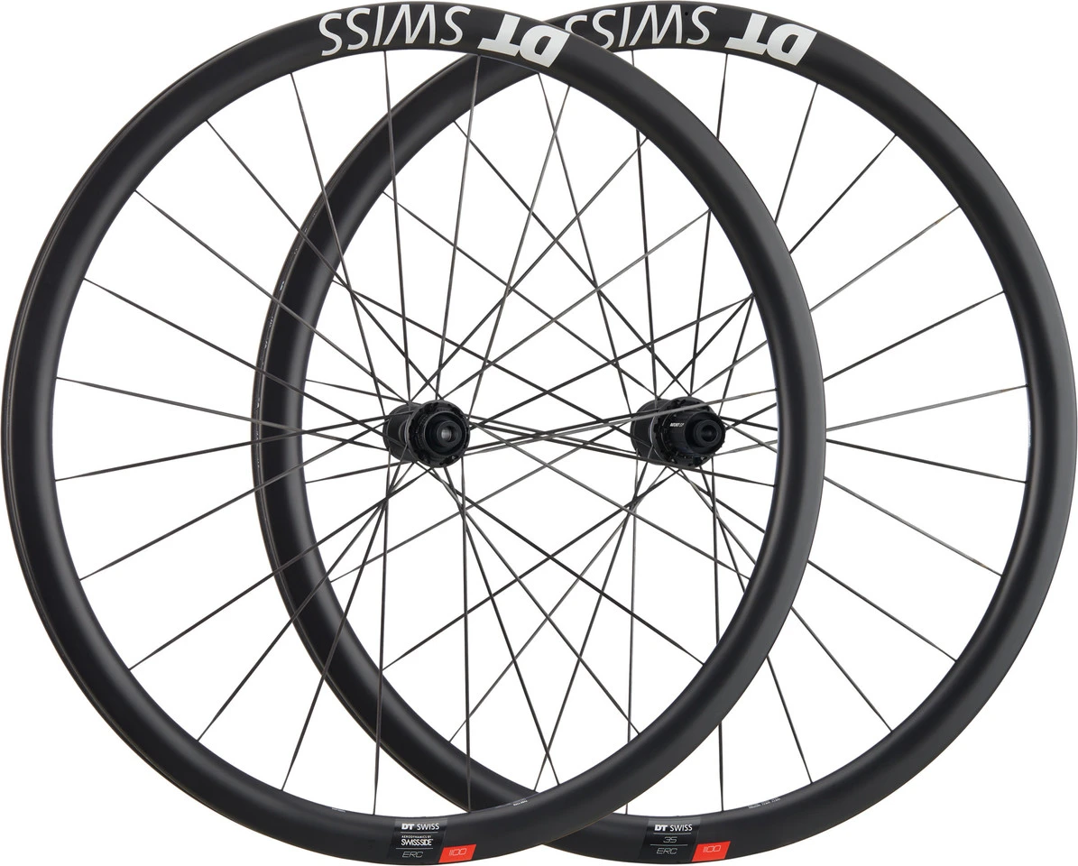 Dt-swiss Set De Roues En Carbone ERC 1100 DICUT 35 Disc Center Lock 28"
